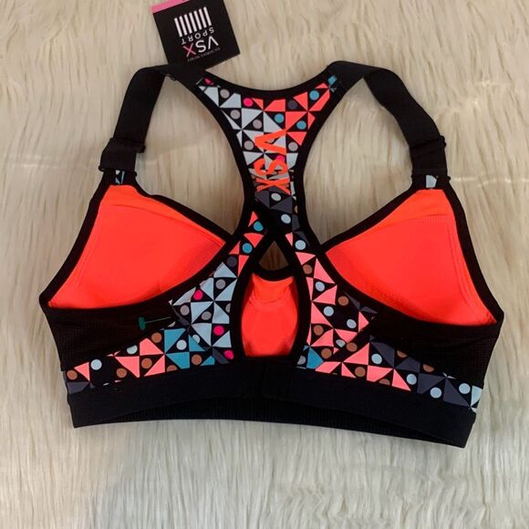 NWT Victoria secret pattern incredible sports bra 32B - Picture 5 of 7